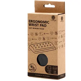 Ergonomická opěrka - Powerton Podložka pod zápěstí Ergoline Black - 3