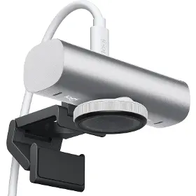 WEB kamera - Logitech MX Brio 4K Ultra HD Webcam Pale Grey - 4