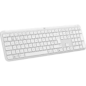 PC klávesnice - Logitech K950 Signature Slim Keyboard  Off white US - 2