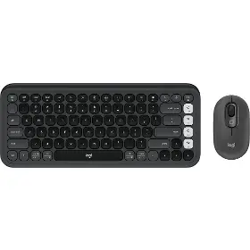 PC klávesnice s myší - Logitech Pop Icon Combo myš a klávesnice Graphite US - 1