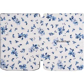 Pouzdro pro čtečky - PocketBook Shell cover 629/634 Flower print - 4