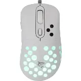 WHITE SHARK Herná myš Azrael biela