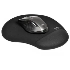 Ergonomická podložka pod myš - Port Designs gelová podložka pod myš, černá - 2