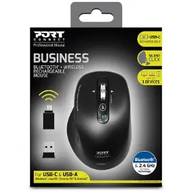 PC myš - Port Designs Business & Office (910202) Black - 10