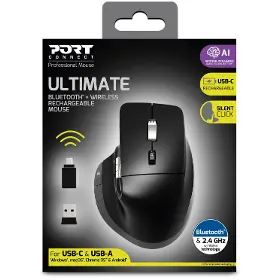 PC myš - Port Designs Ultimate (910203) Black - 9