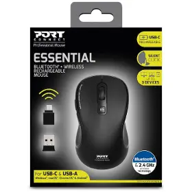 PC myš - Port Designs ESSENTIAL (910010) Black - 9