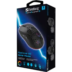 Herní myš - Sandberg FlexCover 6D Black - 6