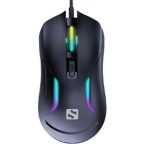 Herní myš - Sandberg LightFlow 6D Black - 3