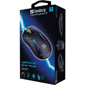 Herní myš - Sandberg LightFlow 6D Black - 5