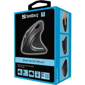 PC myš - Sandberg Wired Vertical Mouse Black - 3