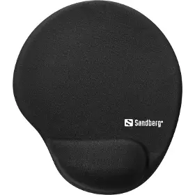 Ergonomická podložka pod myš - Sandberg Mousepad with gel Black - 2