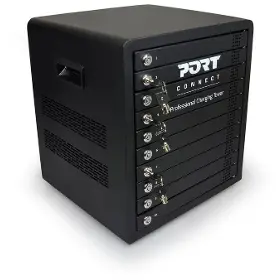 Nabíjecí stanice - Port Designs Charging cabinet 10x Units Black - 1