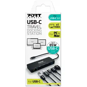 Dokovací stanice - Port Designs Dokovací stanice 5v1, 85W - 6