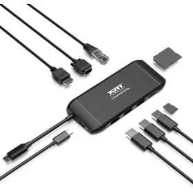 Dokovací stanice - Port Designs Dokovací stanice 8v1 Dual Screen - 4