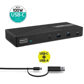 Dokovací stanice - Port Designs 3x 4K, USB-C + USB A PORT - 7
