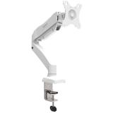 Port Designs Držák na monitor na hranu stolu, 1 rameno, bílý