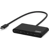 Port Designs USB-C HUB, 3x USB-C 3.1 + 1x USB-C 100W PD