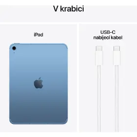 Tablet - Apple iPad 11" A16 Cell 128GB Blue - 8