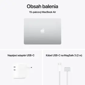 Notebook - Apple MB Air 15 M4 10/10C 16/256 Silver - 11