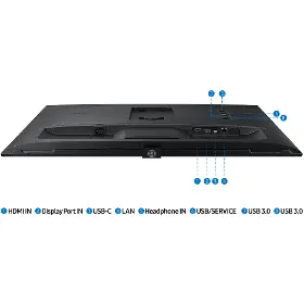 LED monitor - Samsung ViewFinity S80PB 32" - 11