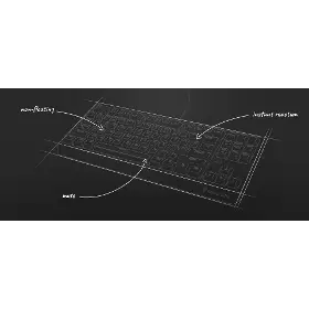 Herní klávesnice - Genesis THOR 230 Lite TKL Black US - 14