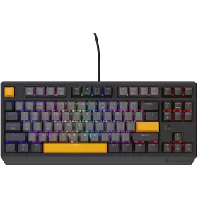 Herní klávesnice - Genesis THOR 230 TKL Red Switch Anchor Grey Positive US - 1