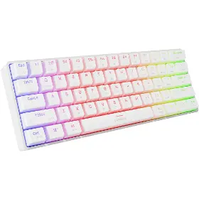 Herní klávesnice - Genesis THOR 660 G2 Wireless 60 Red Switch White US - 3