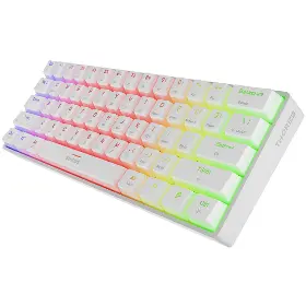 Herní klávesnice - Genesis THOR 660 G2 Wireless 60 Red Switch White US - 9