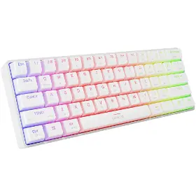 Herní klávesnice - Genesis THOR 660 G2 Wireless 60 Red Switch White US - 1