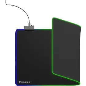 Podložka pod klávesnici a myš - Genesis Boron 500 RGB XXL Logo - 5