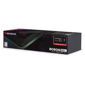 Podložka pod klávesnici a myš - Genesis Boron 500 RGB XXL Logo - 6