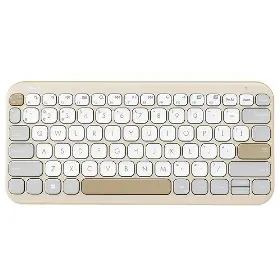 PC klávesnica - Asus KW100 Marshmallow Beige - 1