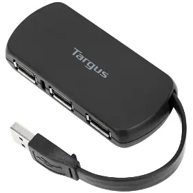 USB rozbočovač - Targus ACH114 USB 2.0 4-Port - 3