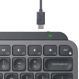 PC klávesnice - Logitech MX Keys Mini Graphite - 7
