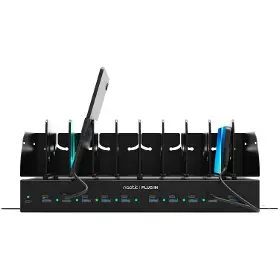 Nabíjecí stanice - Port Designs Naotic Charging Table 10x USB-C - 7
