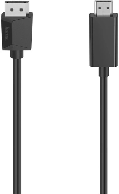 Display Port kábel Hama DisplayPort/HDMI (200712) | Planeo
