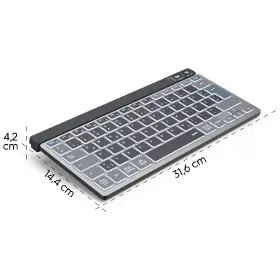 PC klávesnica - Hama Multi Device WK-700 - 8