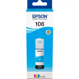 Originální cartridge - Epson 106 EcoTank Ink Cyan (C13T00R240) - 1