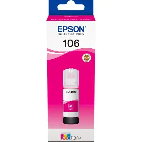 Originální cartridge - Epson 106 EcoTank Ink Magenta (C13T00R340) - 1