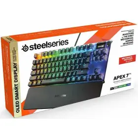 Hráčska klávesnica - SteelSeries Apex 7 TKL (Red Switch) US - 7