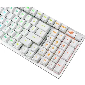 Herní klávesnice - Asus ROG Strix Scope II 96 RX US White - 10