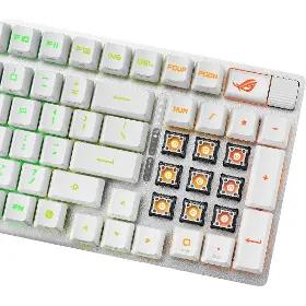Herní klávesnice - Asus ROG Strix Scope II 96 RX US White - 11