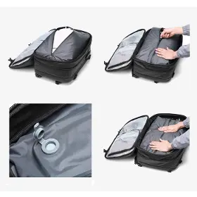Batoh pro notebook - Mybalo Vacuo Air Black (MY-BA-240012) - 9