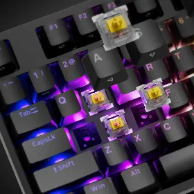 Herní klávesnice - Genesis THOR 404 Gateron US Black - 10