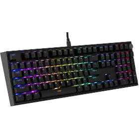 Herní klávesnice - Genesis THOR 404 Gateron US Black - 2