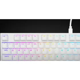 Herní klávesnice - Genesis THOR 404 Gateron US White - 12