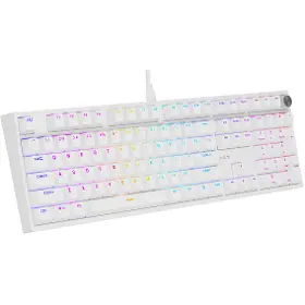 Herní klávesnice - Genesis THOR 404 Gateron US White - 2