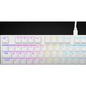 Herní klávesnice - Genesis THOR 404 Outemu US White - 12