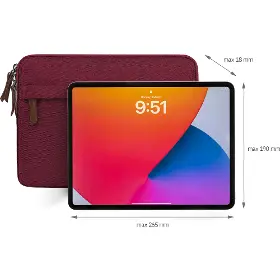 Pouzdro pro tablet - Yenkee YBT 11C RD CORTO - 9