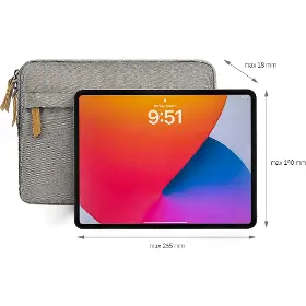 Pouzdro pro tablet - Yenkee YBT 11C GY CORTO - 8